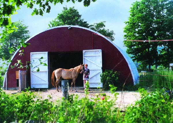 Agricultural steel structure