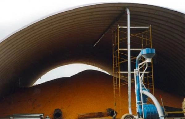 Steel agricultural building