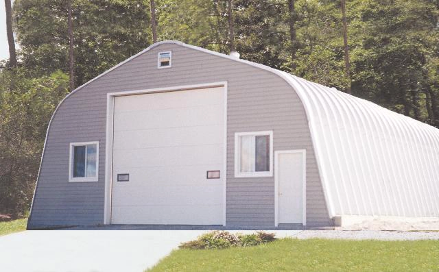 Alpine garage building