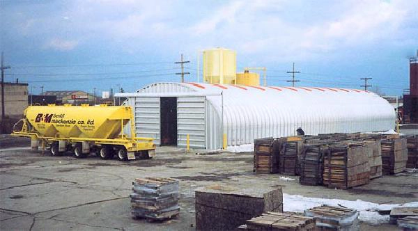 Manufacturing steel building interior