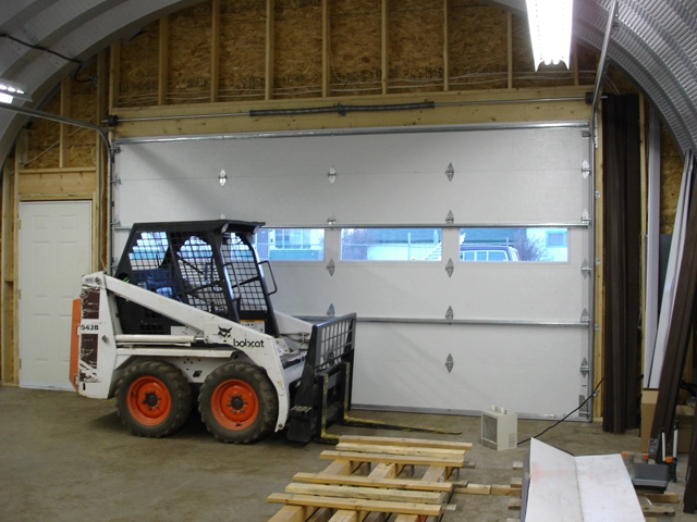 Warehouse steel building exterior