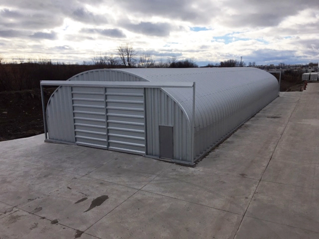 Warehousing building exterior